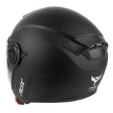 Casque Jet Noir Mat Double Écran – Scooter & Moto Urbain - LE PRATIQUE DU MOTARD
