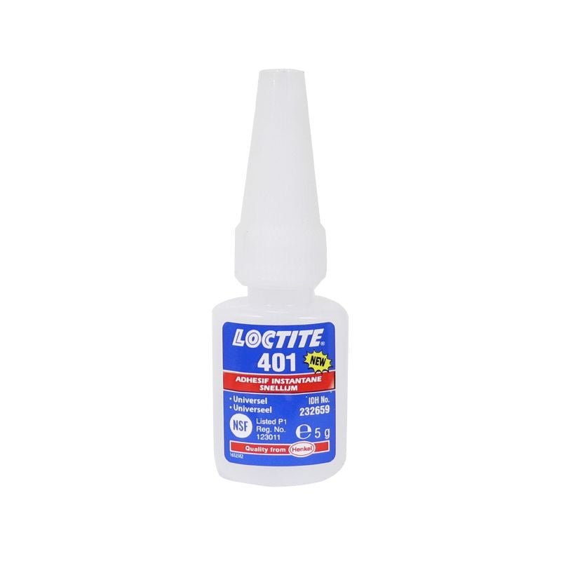 COLLE SUPER GLUE LOCTITE 401 (FLACON 5 g SOUS BLISTER) - LE PRATIQUE DU MOTARD