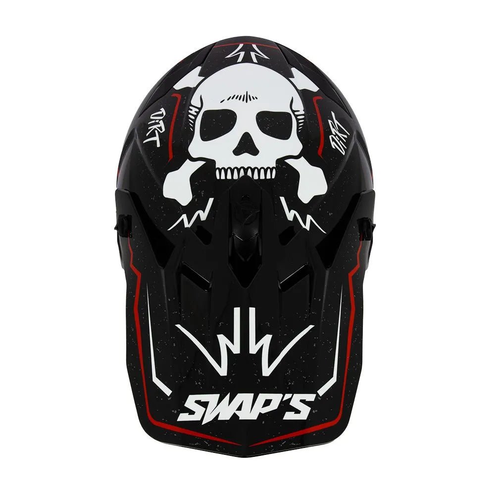 Casque moto cross - DEMON SWAPS S849 - LE PRATIQUE DU MOTARD