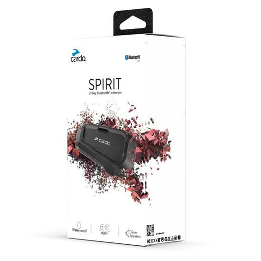 Cardo Spirit Bluetooth Intercom - Conduite Sécurisée - LE PRATIQUE DU MOTARD