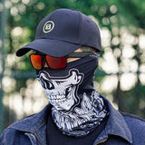 Cache cou moto été Anti UV ICE Silk - Skull Ride - LE PRATIQUE DU MOTARD