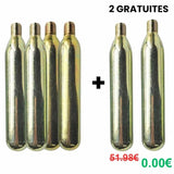 Pack Cartouche 33G CO2 - Gilet airbag moto. - LE PRATIQUE DU MOTARD