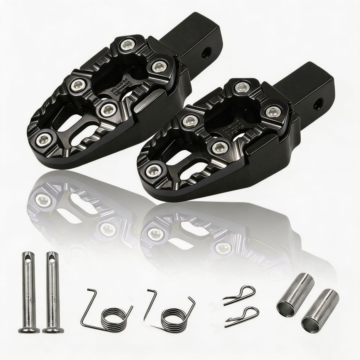 Universal motorcycle foot chock
