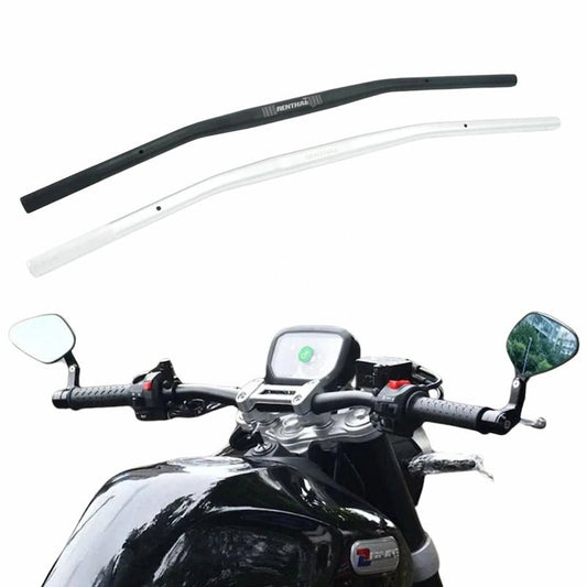 Guidon Moto Alu 28mm Plat - Confort et Style Cafe Racer - LE PRATIQUE DU MOTARD