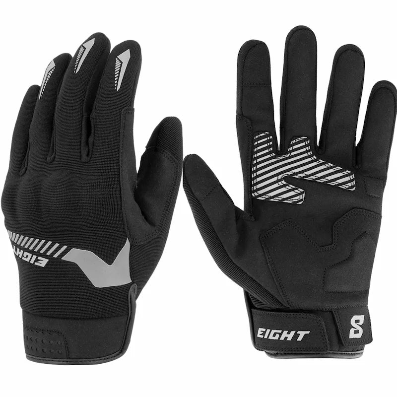 Gant moto été/mi - saison homme Noir et gris - Homologué - LE PRATIQUE DU MOTARD