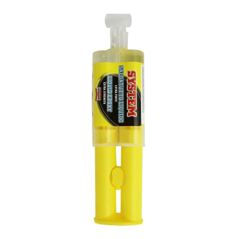 EPOXY/COLLE AREXONS SYSTEM ULTRA - RESISTANT LIQUIDE TRANSPARENT (SERINGUE 25ml) - LE PRATIQUE DU MOTARD