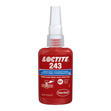 FREIN FILET NORMAL LOCTITE 243 A RESISTANCE MOYENNE (FLACON 50 ML SOUS BLISTER) - LE PRATIQUE DU MOTARD