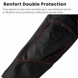 Blouson moto été Noir avec Dorsale - LE PRATIQUE DU MOTARD