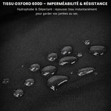 Surpantalon Moto Hiver | All Road Pro™ - Noir /Beige - LE PRATIQUE DU MOTARD