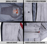 Blouson cuir moto rétro chic pour femme | LEGENDARY 58™ - LE PRATIQUE DU MOTARD