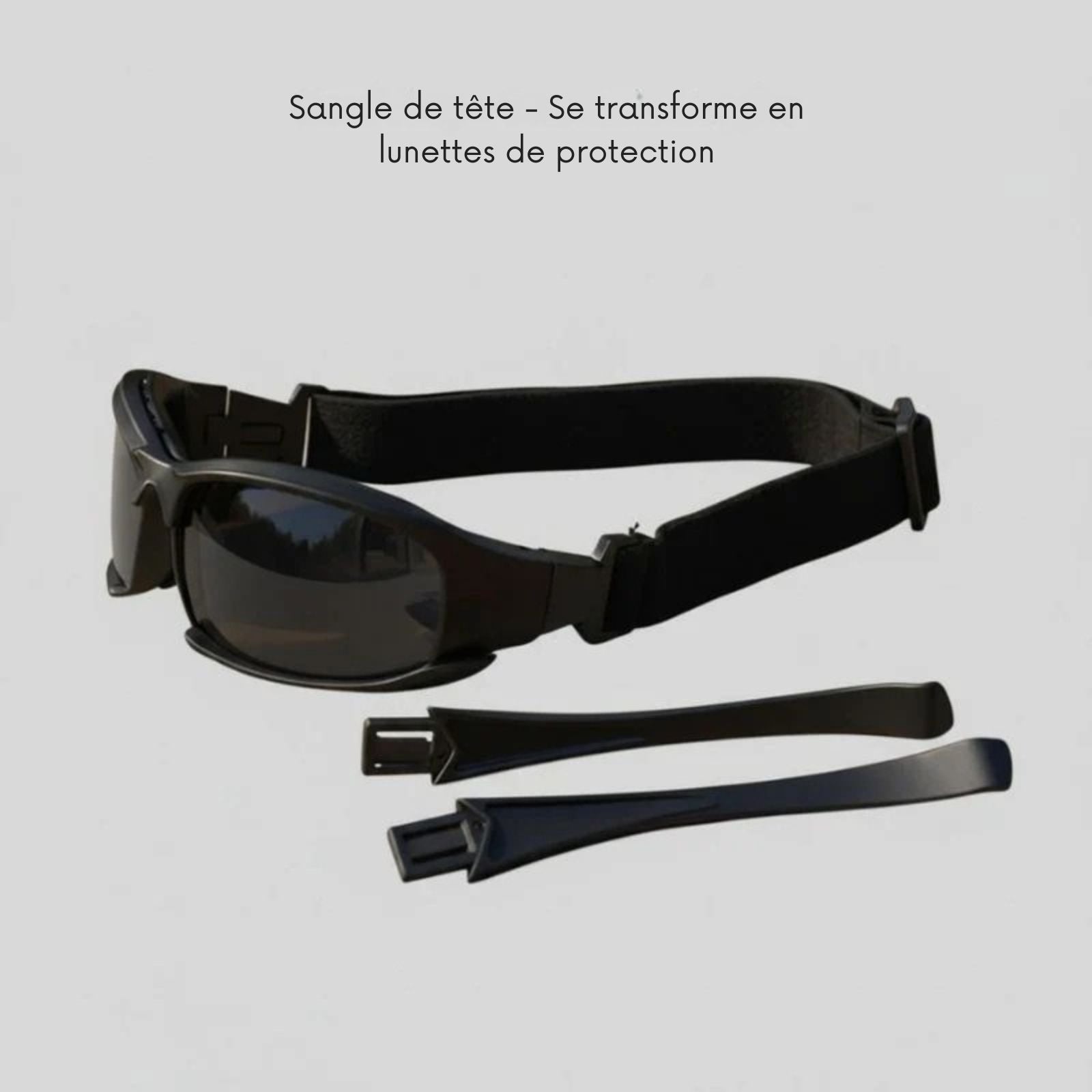 Lunettes moto polarisées TR90 : sécurité & confort sans compromis - LE PRATIQUE DU MOTARD