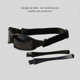 Lunettes moto polarisées TR90 : sécurité & confort sans compromis - LE PRATIQUE DU MOTARD