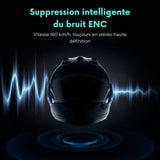 Intercom Moto ASMAX F1 Plus – MESH et Bluetooth 5.3, 10 Pilotes, 15 km, Son HD - LE PRATIQUE DU MOTARD