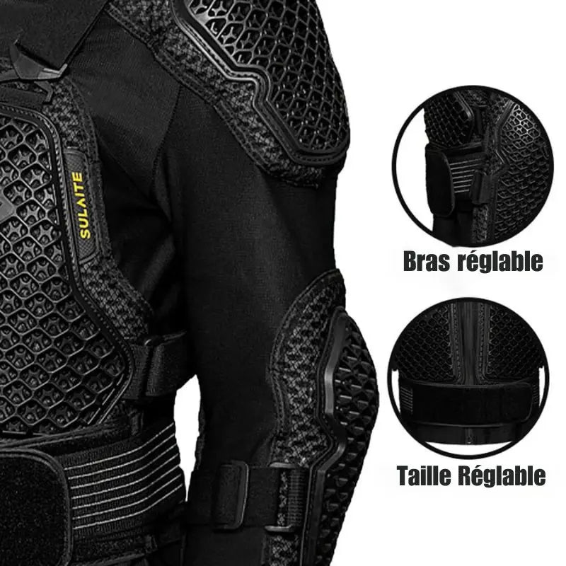 Gilet protection moto été Homologué - Safety Race™ - LE PRATIQUE DU MOTARD