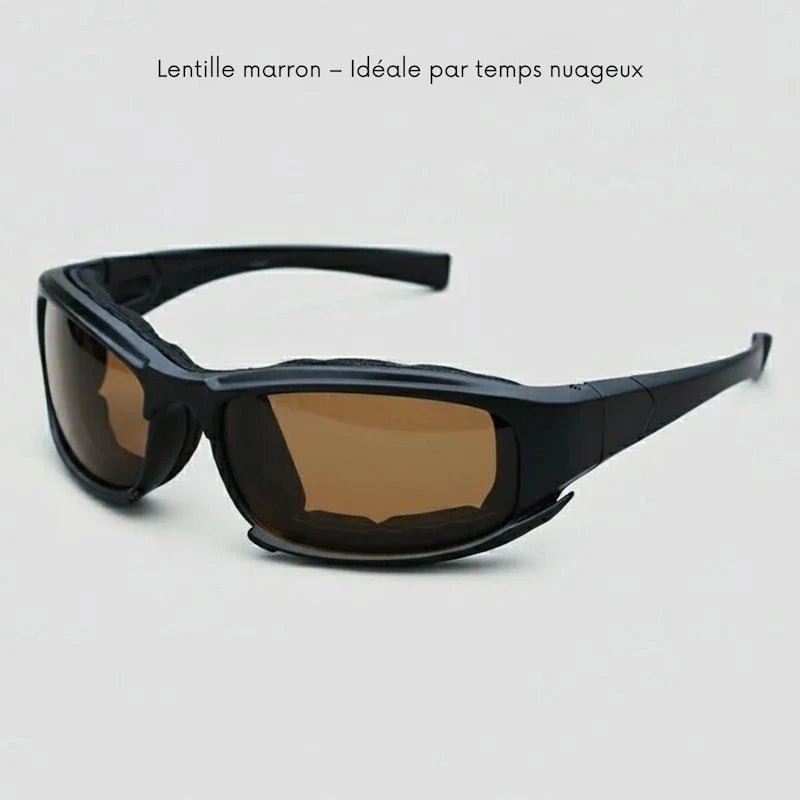 Lunettes moto polarisées TR90 : sécurité & confort sans compromis - LE PRATIQUE DU MOTARD