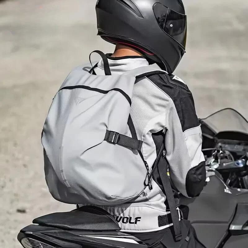 Sac a dos moto pour casque - RS-Pack™ - LE PRATIQUE DU MOTARD