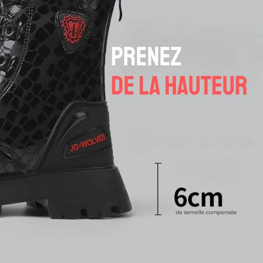 Chaussure moto femme | JG - Wolves MILADY™ - LE PRATIQUE DU MOTARD