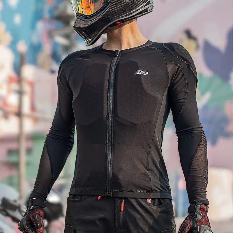 Gilet protection moto sous veste - BreezeShield™ - LE PRATIQUE DU MOTARD