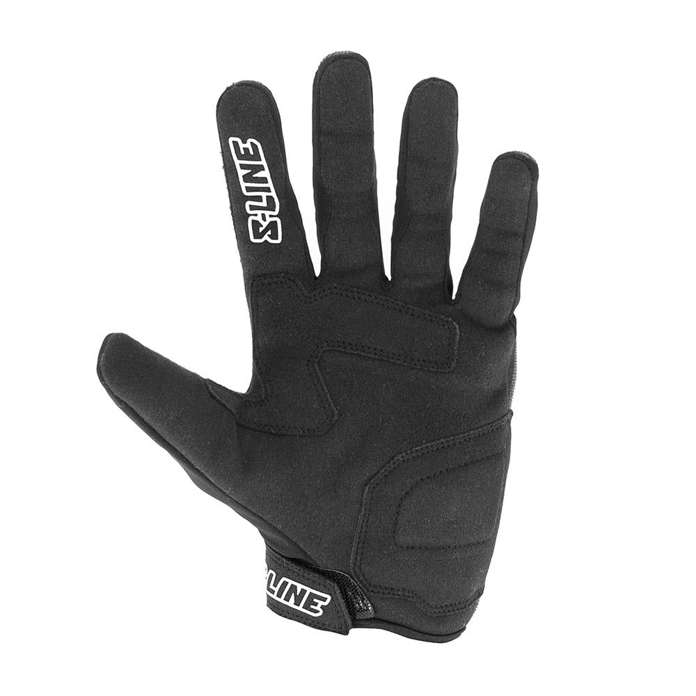 Gants moto femme léopard S-Line BURN — détail motif