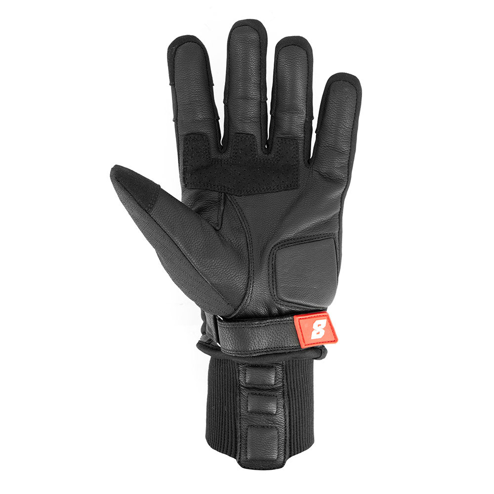 Gants Moto Hiver ASGARD : Cuir, Étanche & Manchette "Stop - Vent" - LE PRATIQUE DU MOTARD