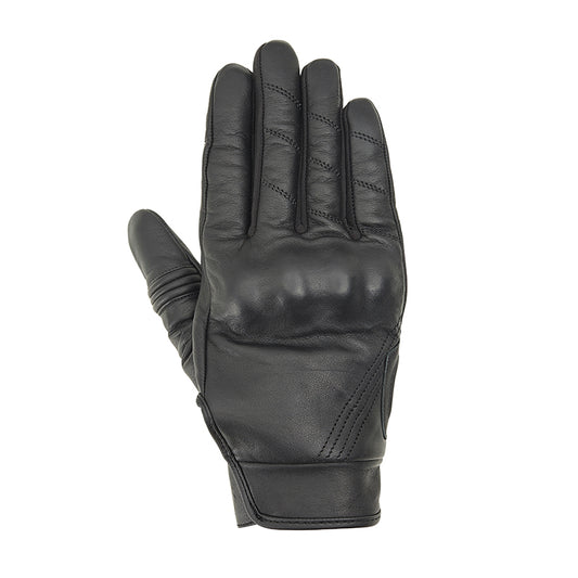 Gants Moto Cuir Été Homme Noir — Coque Invisible CE 1KP