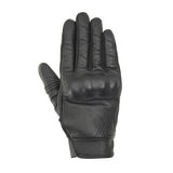 Gants Moto Cuir Été Homme Noir — Coque Invisible CE 1KP