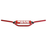 Guidon Moto Cross Rouge Alu - Performance et Confort