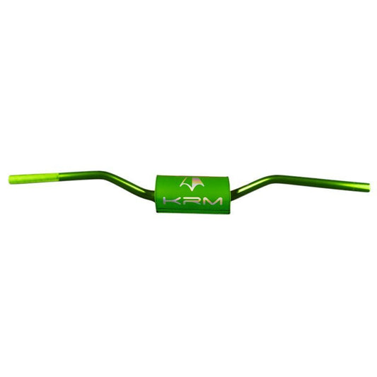 Guidon Alu KRM Pro Ride Vert - Confort & Performance - LE PRATIQUE DU MOTARD