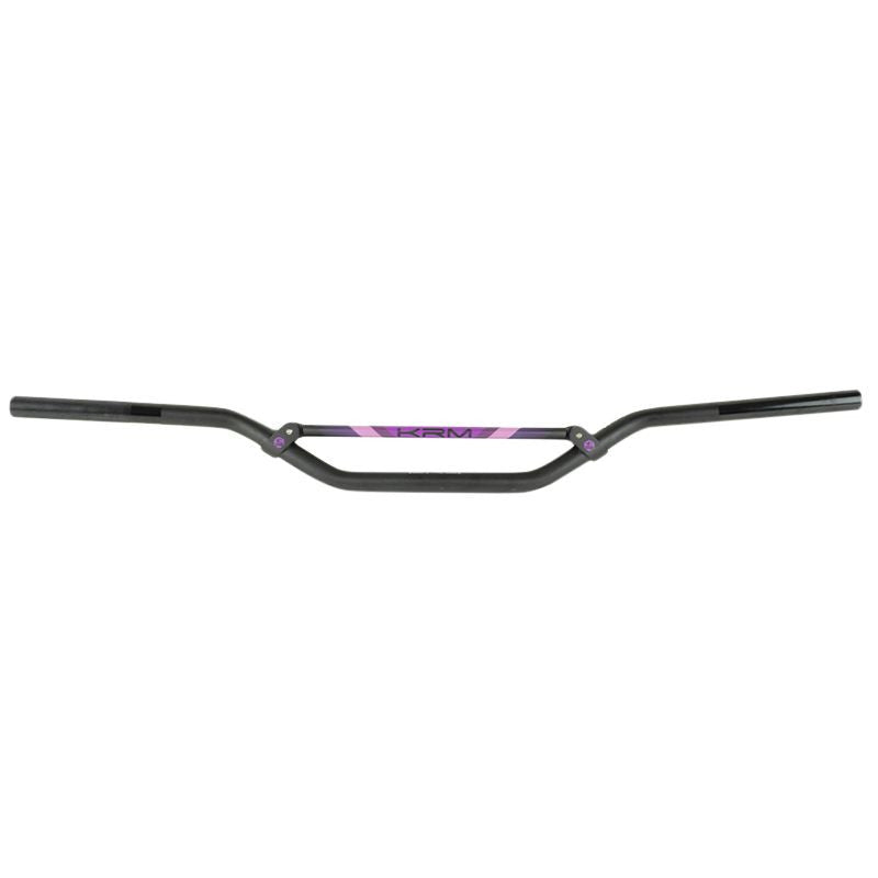 Guidon 50 a boite krm pro ride diam 22,2mm alu noir/violet - LE PRATIQUE DU MOTARD