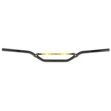 Guidon moto 22.2 mm + barre de renfort | KRM PRO RIDE ALU NOIR/JAUNE - LE PRATIQUE DU MOTARD