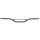 Guidon 50 a boite krm pro ride diam 22,2mm alu noir/rouge - LE PRATIQUE DU MOTARD