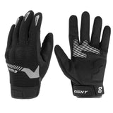 Summer motorcycle gloves Black/Red - CE approved