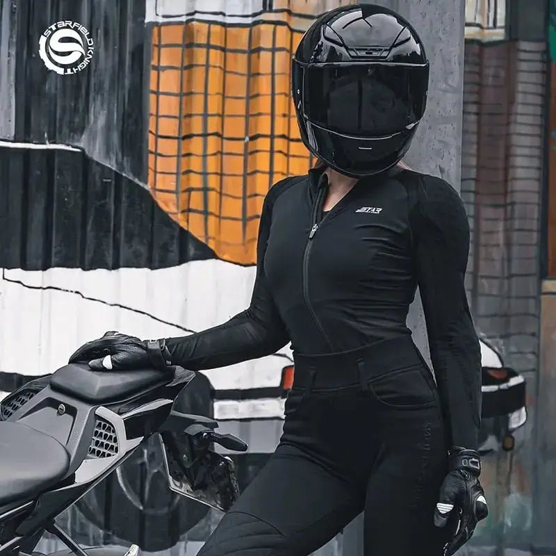 🌟 Gilet de Protection Moto Femme - Protection Élégante