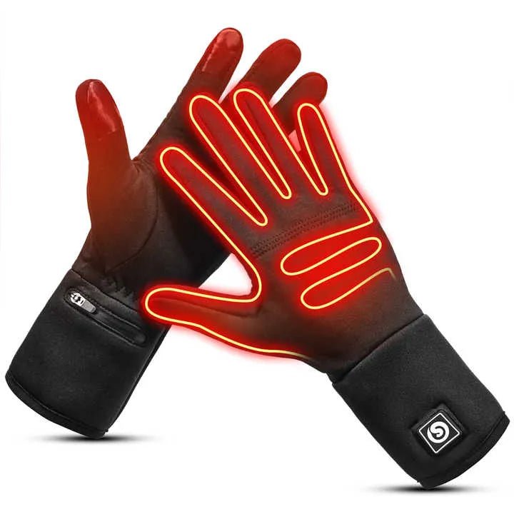 Gants Chauffants Hiver Vulcan™ – Idéal pour Vélo et Activités Outdoor - LE PRATIQUE DU MOTARD