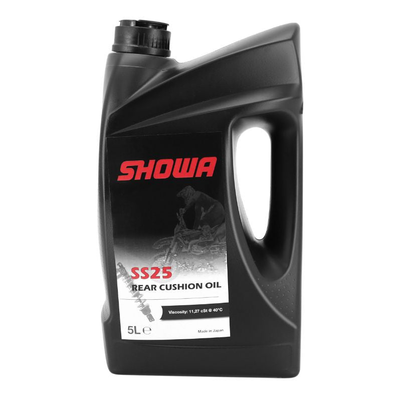 HUILE POUR AMORTISSEUR SHOWA SS25 VISCOSITE 11,27 cSt A 40° 2,5W (5L) (VENDU A L'UNITE) ()