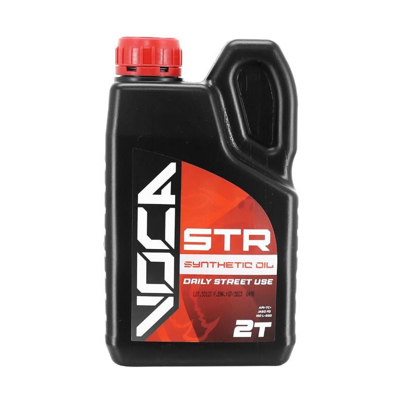 HUILE MOTEUR 2 TEMPS VOCA STR STREET 2T (1 L) SEMI SYNTHESE - LE PRATIQUE DU MOTARD