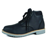Bottine Moto Homme Harisson Custer Commando Noires — Waterproof Cuir CE - LE PRATIQUE DU MOTARD
