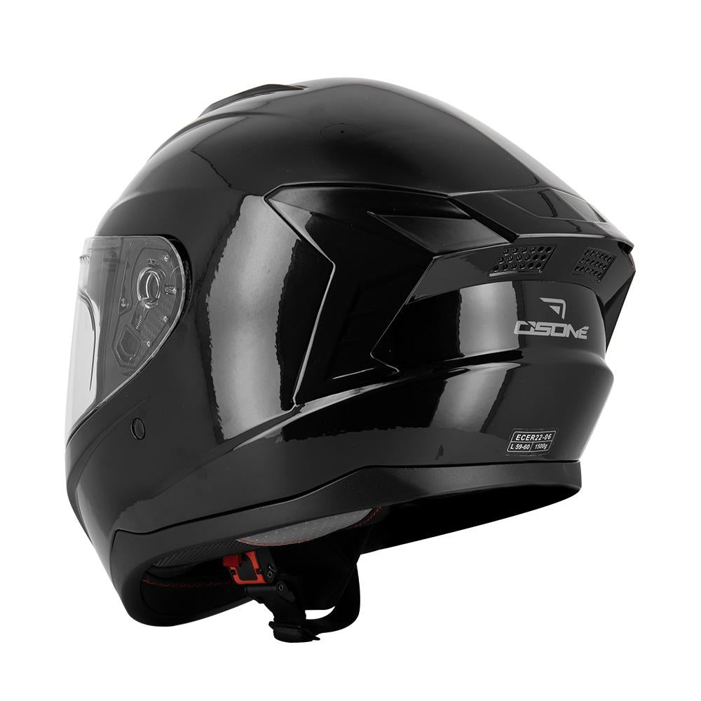 Casque moto Intégral - OSONE PRETENDER NOIR - LE PRATIQUE DU MOTARD