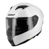 Yellow Full Face Motorcycle Helmet