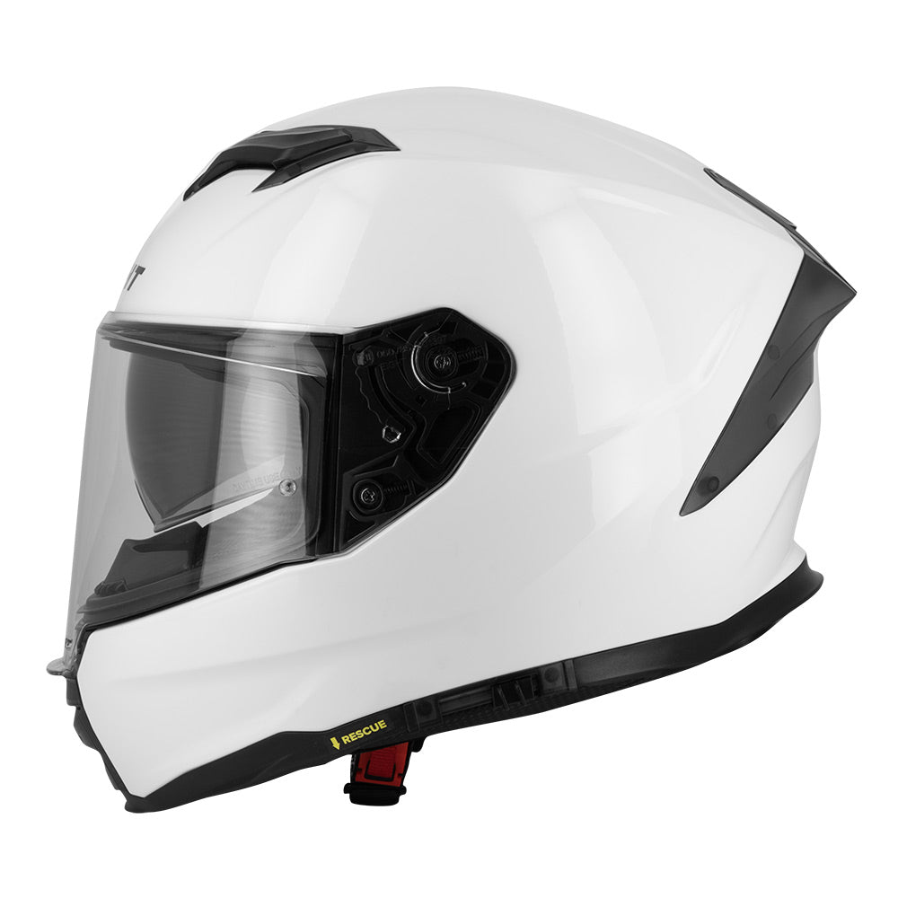Casque Moto Femme Integral BLANC - LE PRATIQUE DU MOTARD