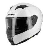 Casque Moto Femme Integral BLANC - LE PRATIQUE DU MOTARD