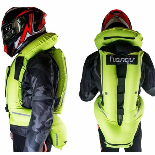 Gilet Airbag Moto TWS2™ — Votre protection vitale en 0,3 seconde