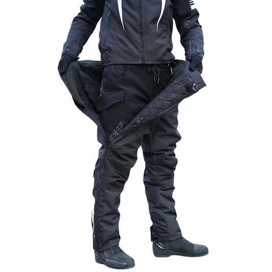 Surpantalon moto femme — étanche, CE2 | BORÉALE™ - LE PRATIQUE DU MOTARD
