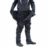 Surpantalon moto femme — étanche, CE2 | BORÉALE™ - LE PRATIQUE DU MOTARD