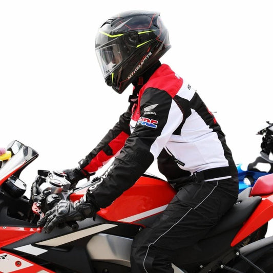 4-Jahreszeiten-Motorradjacke SLT06 mit herausnehmbarem Futter und passender Hose