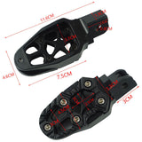 Universal motorcycle foot chock