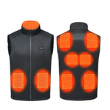 Motorcycle Heated Vest - 8 zones