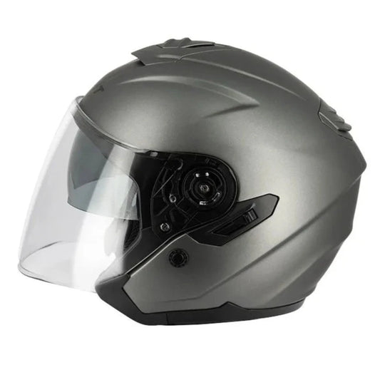 Jet-Motorradhelm - WEISS