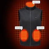 Gilet Chauffant Électrique Moto 8 Zones | Volcam™ - LE PRATIQUE DU MOTARD