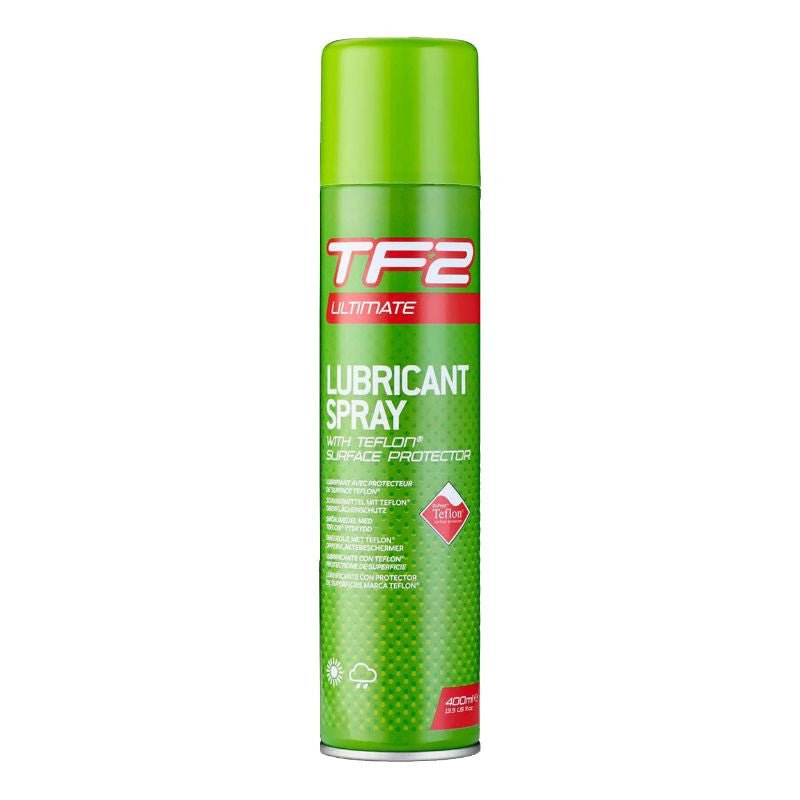 LUBRIFIANT VELO MULTI - USAGE WELDTITE TF2 ULTIMATE AU TEFLON (AEROSOL 400ml) - LE PRATIQUE DU MOTARD